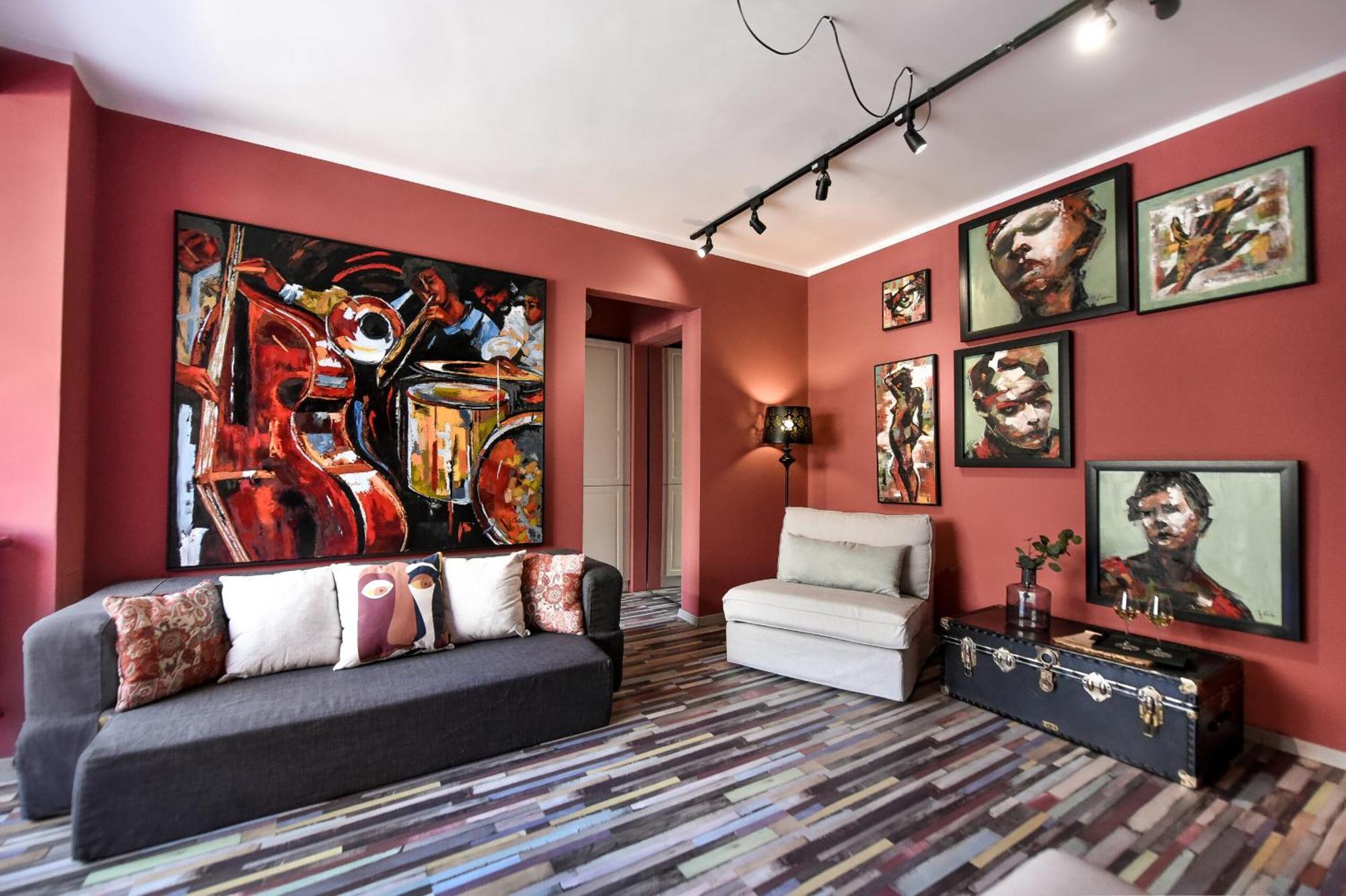 Haven - Downtown With Art Deco Design Apartament *